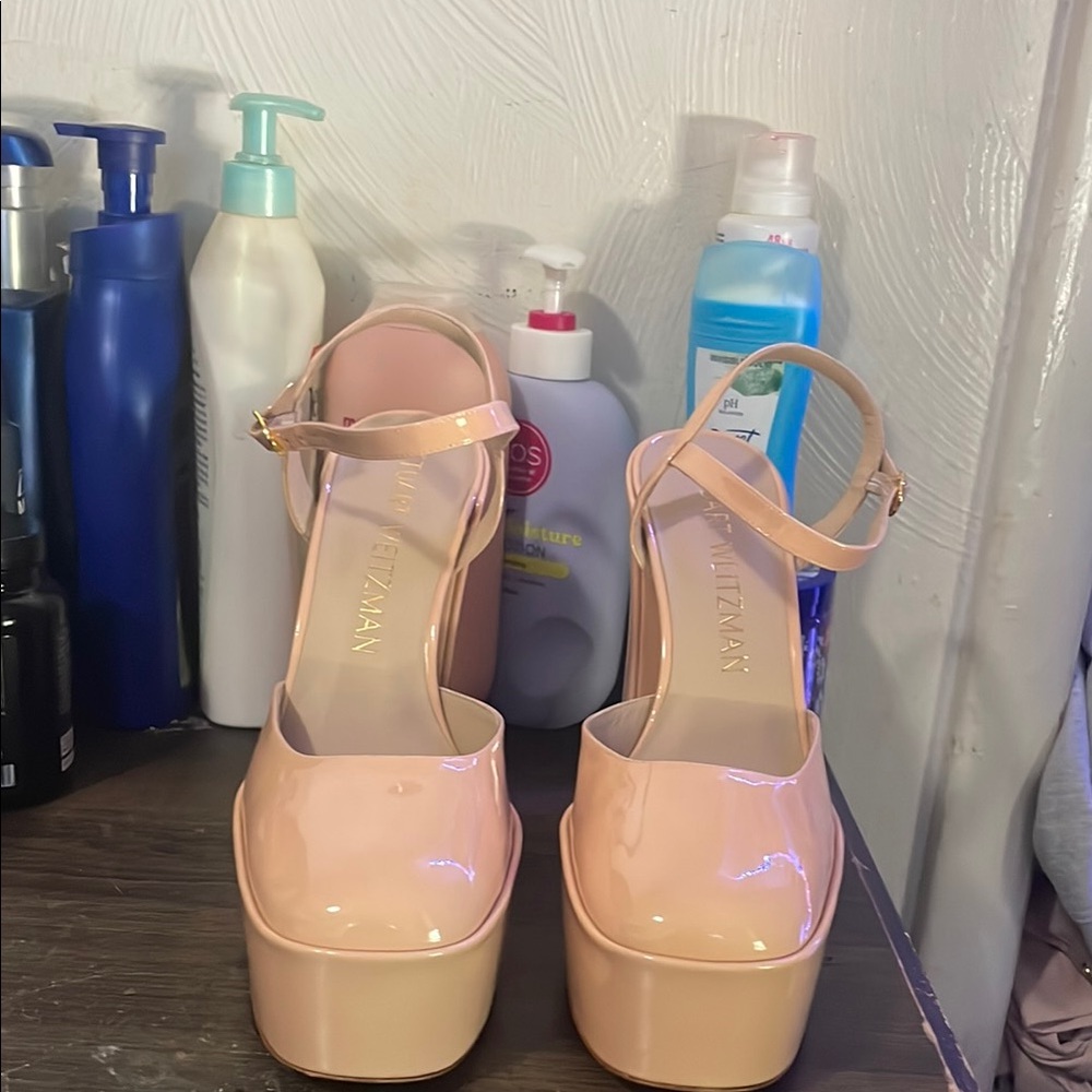 Nude Platform Heels by Steve Madden